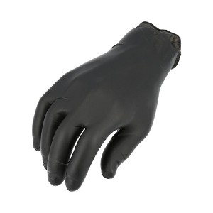 PSBM 1000 Nitrile 6mil Powder Free Gloves Black (Latex Vinyl Free) Large - 1 of 4