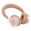 Contixo KB200 Kids Bluetooth Wireless Headphones -Volume Safe Limit 85db -On-The-Ear Adjustable Headset (Gold) - 2 of 4