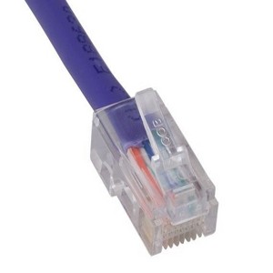 SANOXY Cables and Adapters; 3ft Cat5e 350 MHz UTP Assembled Ethernet Network Patch Cable, Purple - 1 of 2