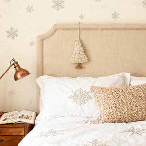 YOOCOZZ  Christmas Decor Accessories 6 Set  -  4.3x7.5" Interesting Fringes Embellished Tree Shape Ornament, Hanging Home Decor Accents for Xmas Tree - 1 of 4