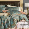 5-Piece Botanical Print Duvet Cover Set - 3 of 4