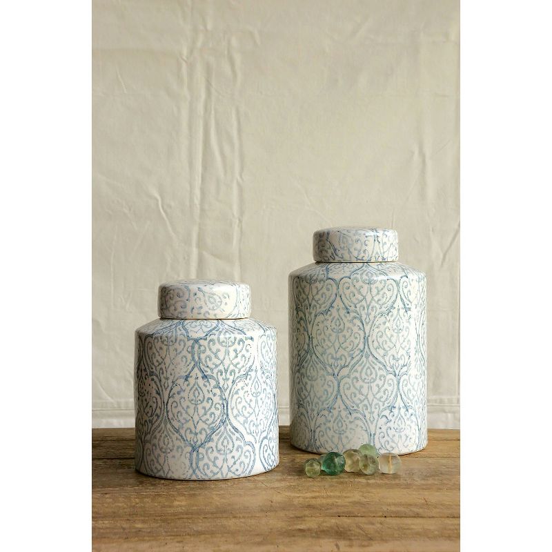 Ceramic Ginger Jar (10-1/8&#34;) - Storied Home, 3 of 6