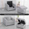 CAVINAS Soft Modular Sectional Sofa, Modern & Plush Sectional Couches -Living Room Furniture Loveseat Sofa for Bedroom, Living Room - 2 of 4