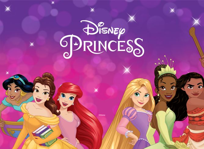 Disney Princess Princess Pint Glasses, 4-Pack