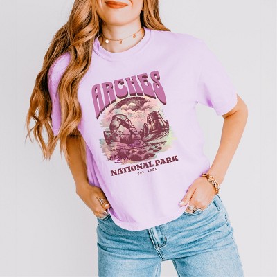 Simply Sage Market Arches National Park EST. 1929 Boxy Crop Top