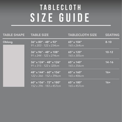 Natural Double Layer Rectangular Fabric Tablecloth