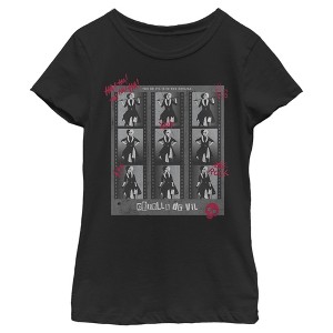 Girl's Cruella Photo Negatives T-Shirt - 1 of 4