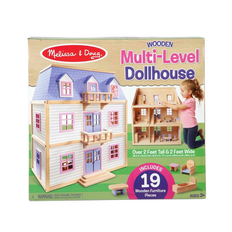 Melissa & Doug Multi-Level Dollhouse, 4 of 13