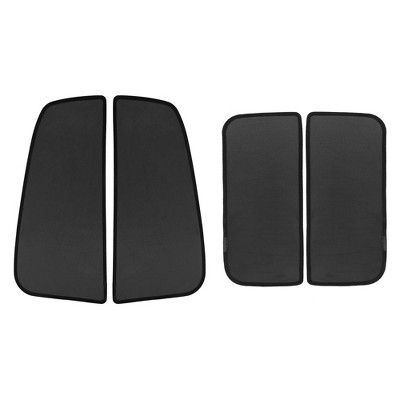 Unique Bargains 4pcs Shade Cover Wing Door Side Rear Side Window Sun ...