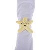 Unique Bargains Starfish Cartoon Doll Curtain Tie Polyester 2 Pcs - 4 of 4