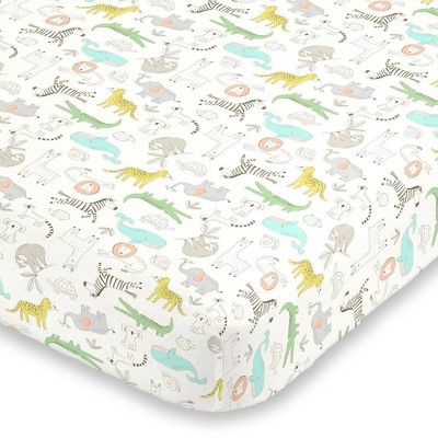 mini crib fitted sheets