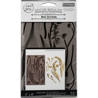 Prima Marketing Re-Design Mould 5"X8"X8mm-Bell Orchids