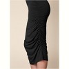 VENUS Womens Long Sleeve Ruched Dress - 4 of 4