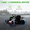 Go Kart for Kids, 24V Drift Kart With 2X200W Strong Motor, 7AH Big Battery - 2 of 4