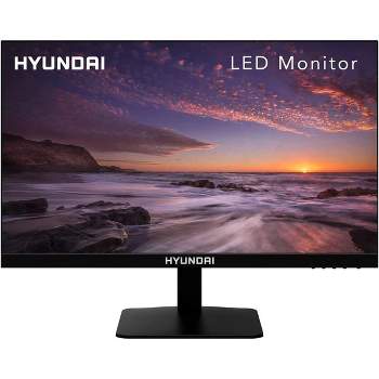 HYUNDAI 24 Inch Professional Thin LED Monitor - Full HD 1080p Resolution, HDMI & VGA Ports , 75Hz Refresh Rate VESA Mountable