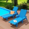 WestinTrends Adirondack Outdoor Chaise Lounge for Patio Garden Poolside (Set of 2) - 2 of 4
