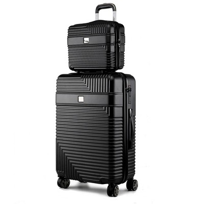 MKF Collection Mykonos Set with a Medium Luggage  and Small Cosmetic Case by Mia K
