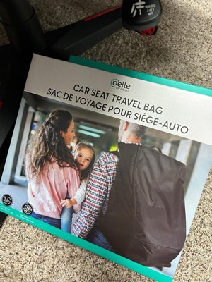 Car seat 2024 travel bag target