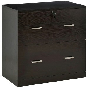 Resenkos Filing Stroage Cabinets,File Stroage Cabinet, 2-Drawer File Cabinet with Lock and Keys, Lateral Storage Filing Cabinet with Hanging Bar, - 1 of 1