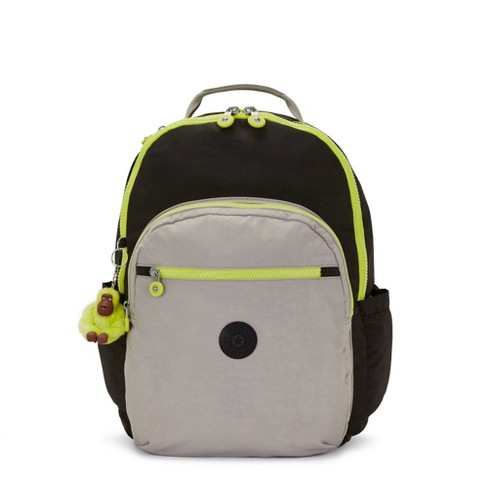 Kipling Seoul Large 15 Laptop Backpack/Lime Green/Water Resistant