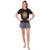 Harry Potter Womens' Wizarding World Hogwarts Crest Sleep Pajama Set Shorts Multicolored - 2 of 4