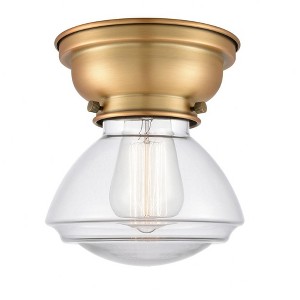 Olean - 1 Light Flush Mount In Industrial Style-6.4 Inches Tall and 6.75 Inches Wide - 1 of 1