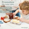WeeSprout Kids Stainless Steel Utensils Set - Premium 18/8 Grade Silverware Kit - 2 Spoons, 2 Forks, 2 Knives - 4 of 4