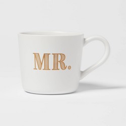 Alphabet Mugs Mrs F Wedding Anniversary Gift Stoneware Mug 