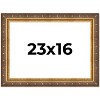 PosterPalooza | Museum Gold Picture Frame - UV Acrylic, Backing Board, Hanging Hardware Included - 2 of 4
