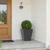 Wooakway Outdoor/Indoor/Decor/Garden Large Tall Metal Planter Pots Planter Boxes Cachepots Nursery Pots - 3 of 4