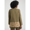 Jessica London Women's Plus Size Embroidered Denim Topper - 3 of 4