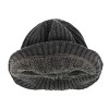 Angela & William Men's High Pile Fleece Lined Cable Knit Winter Beanie with Ear Flap - 3 of 3