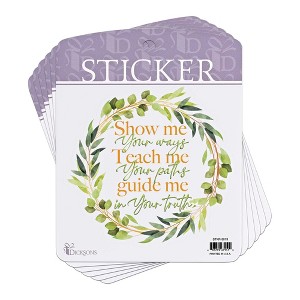 Dicksons Adhesive Sticker Decal for Journaling, Scrapbooking, and Accessory Personalization 5.25 x 6.5 Vinyl Every Good and Perfect Gift Butterfly - - 1 of 1