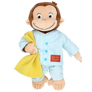 Curious George in Pajamas 12" Inch Collectible Monkey Plush Toy - 1 of 3