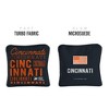 Skip's Garage | Gameday Cincinnati Football Synergy Pro Cornhole Bags (Set of 4) - 2 of 4