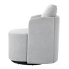 NicBex Modern Swivel Chair with Solid Wood Frame for Living Room, Accent Chair Chenille Upholstery Sofa Chair - 4 of 4