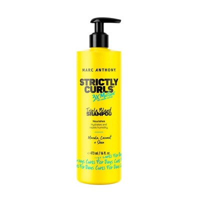 Marc Anthony Strictly Curls 3x Moisture Shampoo for Curly Hair - Shea Butter & Marula Oil - 16 fl oz