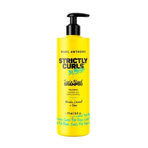 Marc Anthony Strictly Curls 3x Moisture Shampoo For Curly Hair - Shea  Butter & Marula Oil - 16 Fl Oz : Target