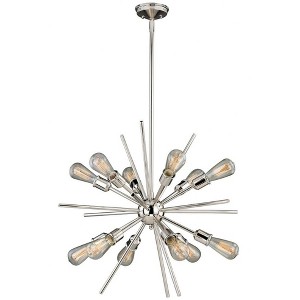 Vaxcel Estelle 2 - Light Pendant in  Polished Nickel - 1 of 4