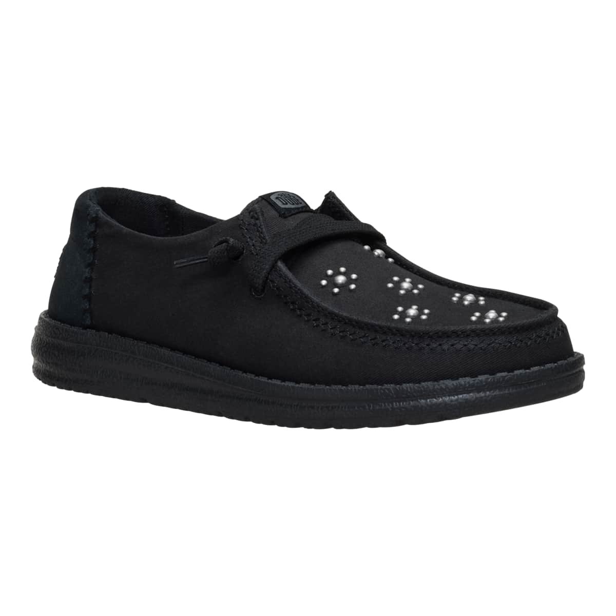 Обувь HEYDUDE Women Wendy Star Stud , Black/Black, 7 — фото 5