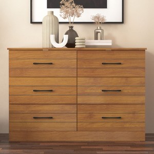 Galano Elis 6 Drawer 47.2 in. Wide Dresser (Sturdy, Effortless Assembly with Interlocking Drawers) - 1 of 4