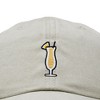 Dalix Pina Colada Embroidered Cap Cotton Baseball Cute Cool Dad Hat Womens - 2 of 4