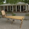 PAGED Wooden Folding Table Multi-Function Portable Outdoor Dining Table with X-Type Scientific Support for Patio, Lawn, Poolside - 2 of 4