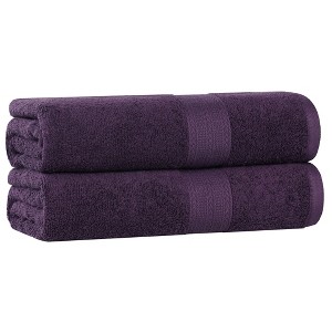 Eco-Friendly Sustainable Cotton Solid Lightweight Bathroom Set by Blue Nile Mills - 1 of 4