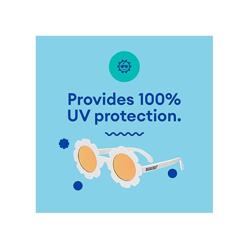 Babiators Original Toddlers Navigators UV Sunglasses Bendable Flexible Durable Shatterproof Baby Safe - Multiple Sizes, 5 of 7