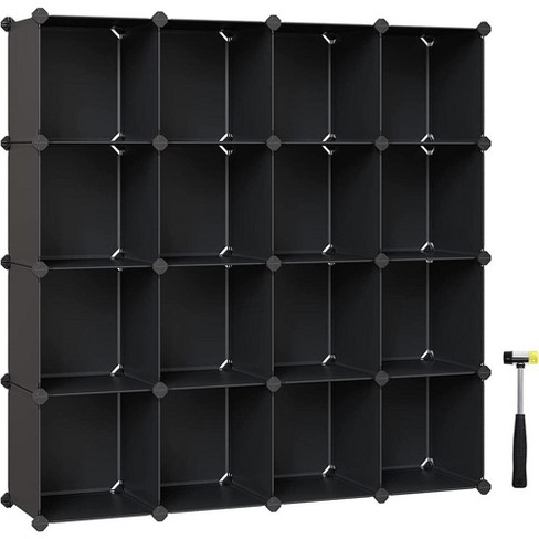 Black Cube Storage Organizers at