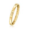 Ross-Simons Italian 10kt Yellow Gold Diamond-Cut Star Ring - 2 of 4