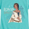 Girls' - Disney - Rosas Royalty Fitted Short Sleeve Graphic T-Shirt - image 2 of 4