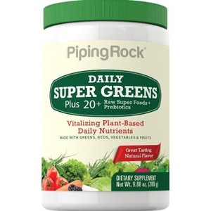 Piping Rock Daily Super Greens Powder | 9.88 oz - 1 of 1