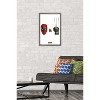 Trends International Marvel Deadpool & Wolverine - Mask and Claws One Sheet Framed Wall Poster Prints - 2 of 4